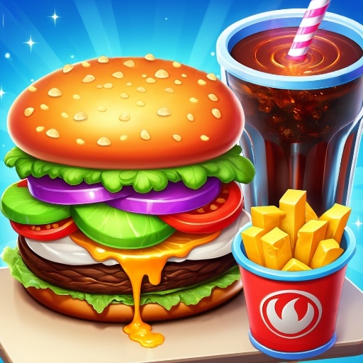 Burger Cafe - Cooking Games For Kids